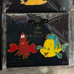Little Mermaid Loungefly pin set